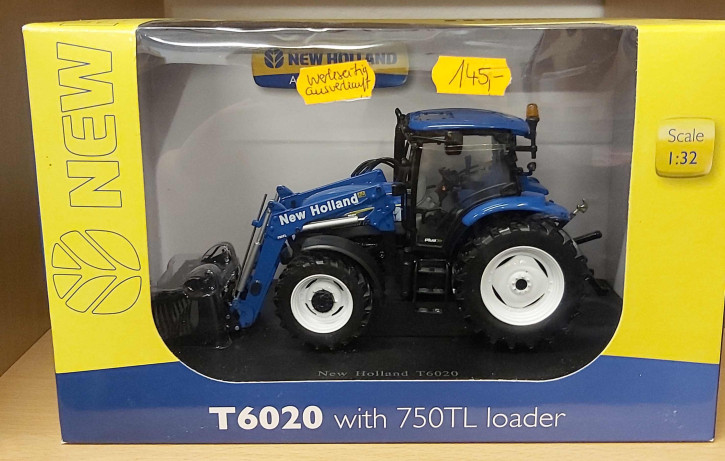 New Holland T6020 + Frontlader Version 2011 1/32 -werkseitig ausverkauft