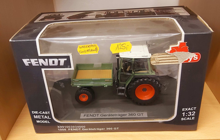 Fendt Geräteträger 360 GT (1984 - 1996) mit Pritsche M 1:32 -werkseitig ausverkauft